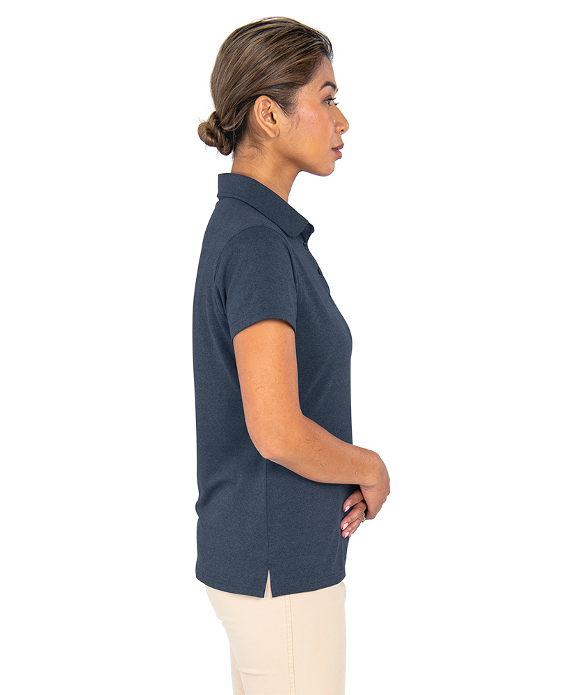 Women's Heathered Eco-Logic Stretch Polo 87