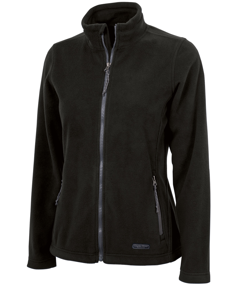 Charles River Apparel Women's Boundary Fleece® Jacket in Black