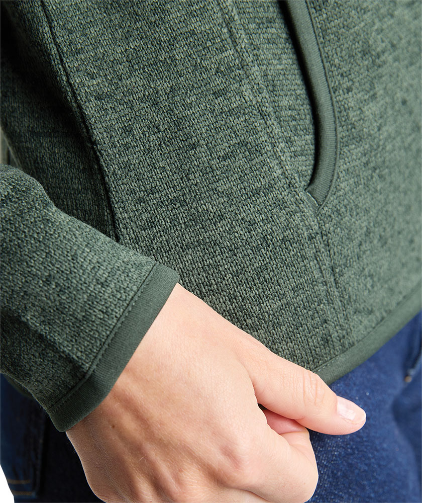 Women's Heathered Fleece Pullover 2