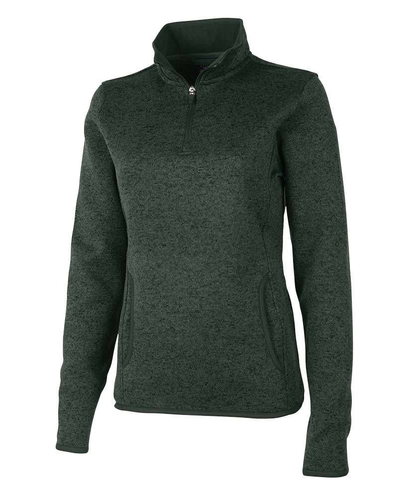 Women's Heathered Fleece Pullover 3