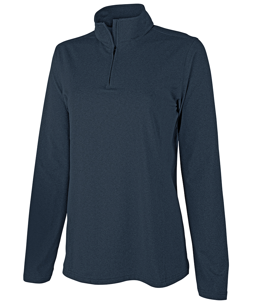 Women's Heathered Eco-Logic Stretch Quarter Zip 120