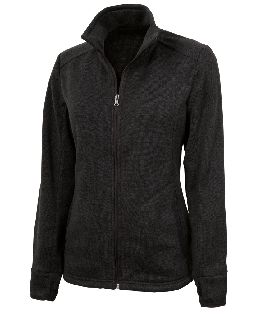 Women's Heathered Fleece Jkt