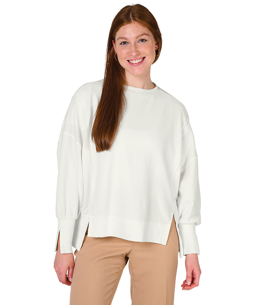 Women's Camden Spliced Crew Neck Sweatshirt
