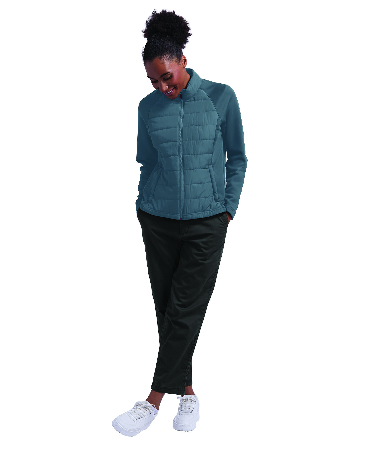 Women's Lotus Hybrid Puffer Jacket 8