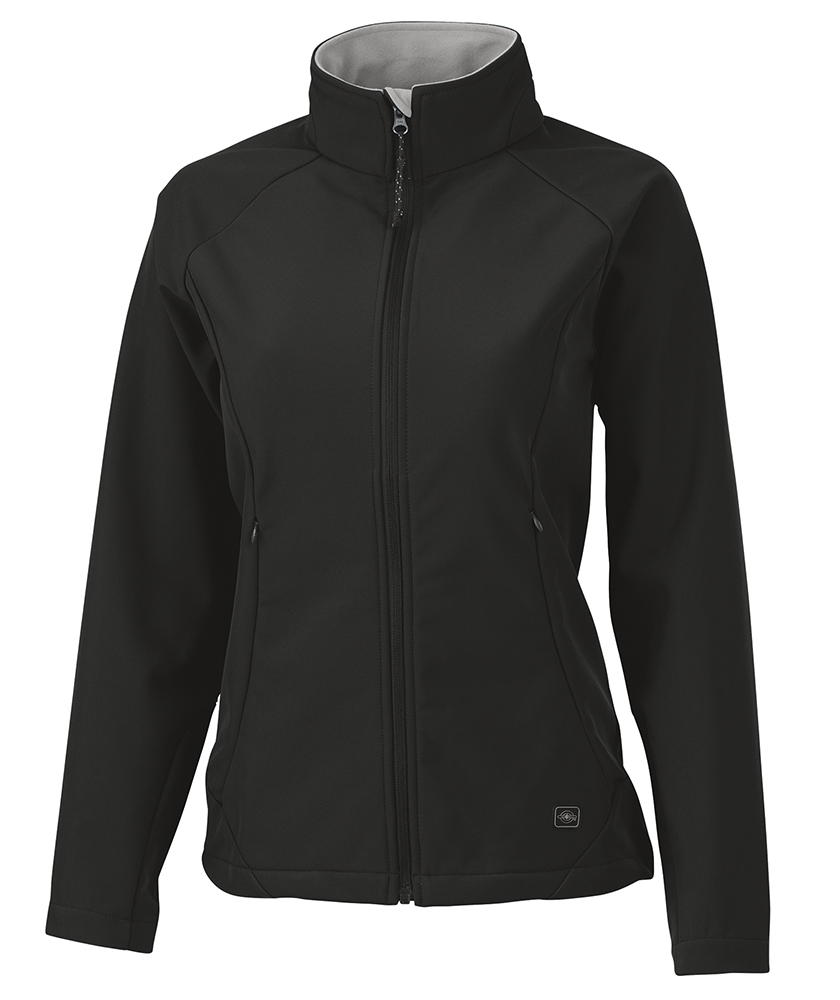 Charles River Apparel Women's Ultima Soft Shell Jacket in Black