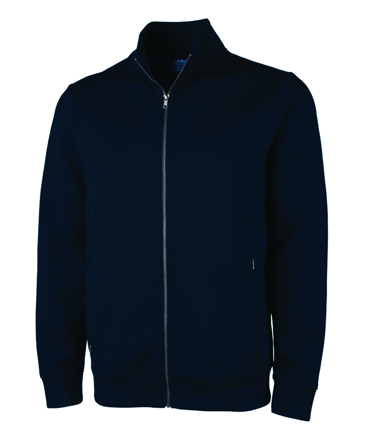 Charles River Apparel Men's Seaport Full Zip Performance Vest in Black