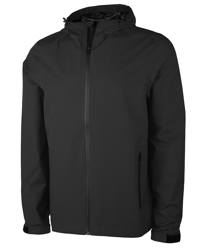 Charles River Apparel Men’s Atlantic Rain Shell Jacket in Black