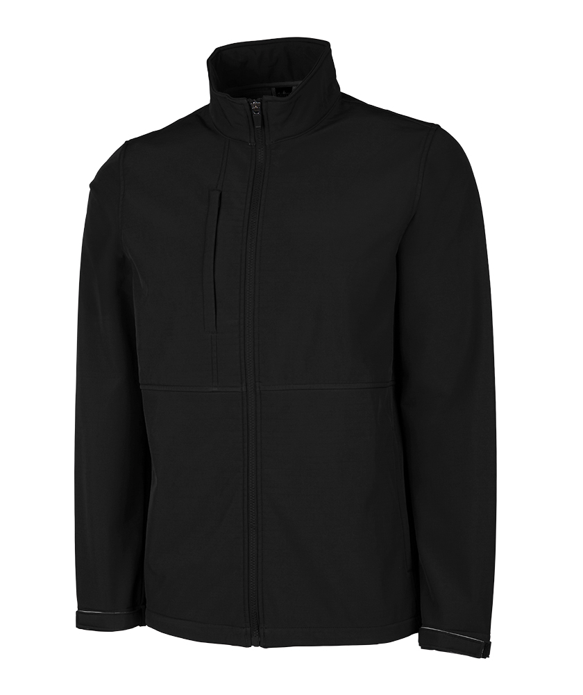 Charles River Apparel Men's Supreme Soft Shell Jacket in Black