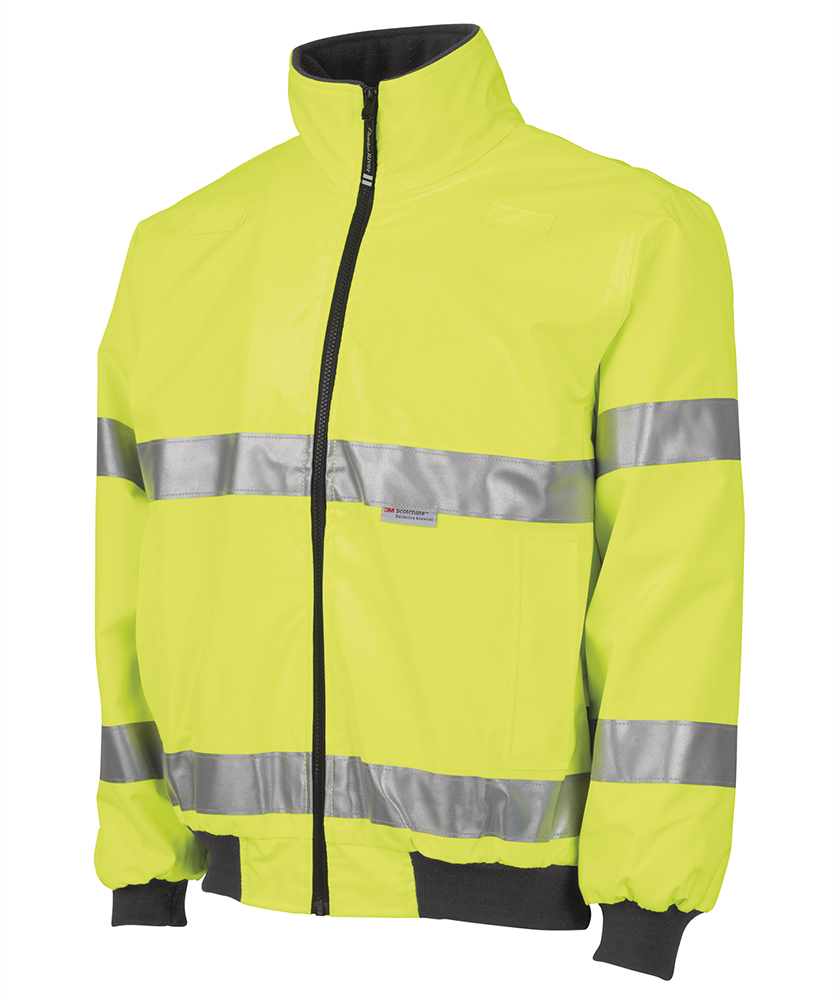 Charles River Apparel Signal Hi-Vis Jacket in Lime Green
