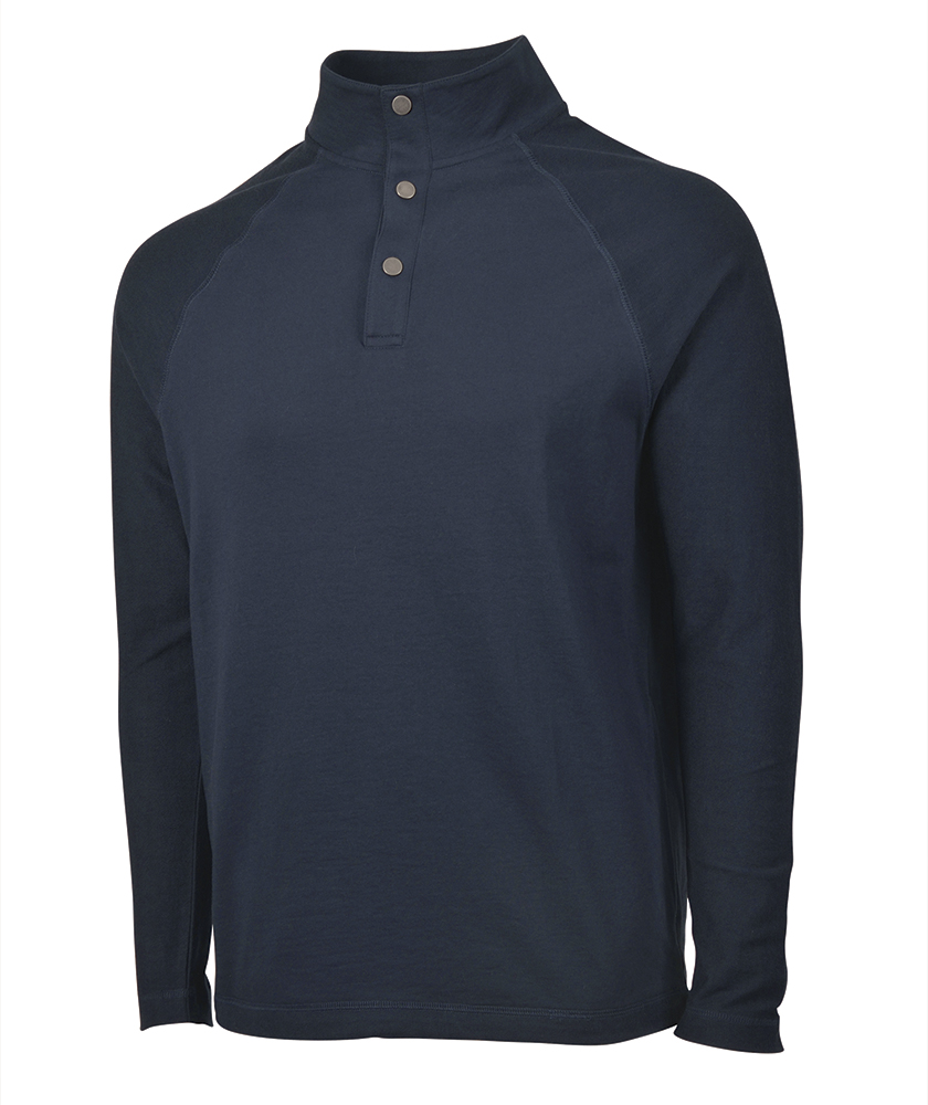 Charles River Apparel Men's Falmouth Pullover in Navy